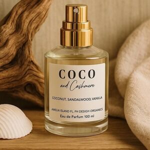 PH Design Organics‎ Coco Cashmere Perfume Coconut Sandalwood Vanilla 100ml